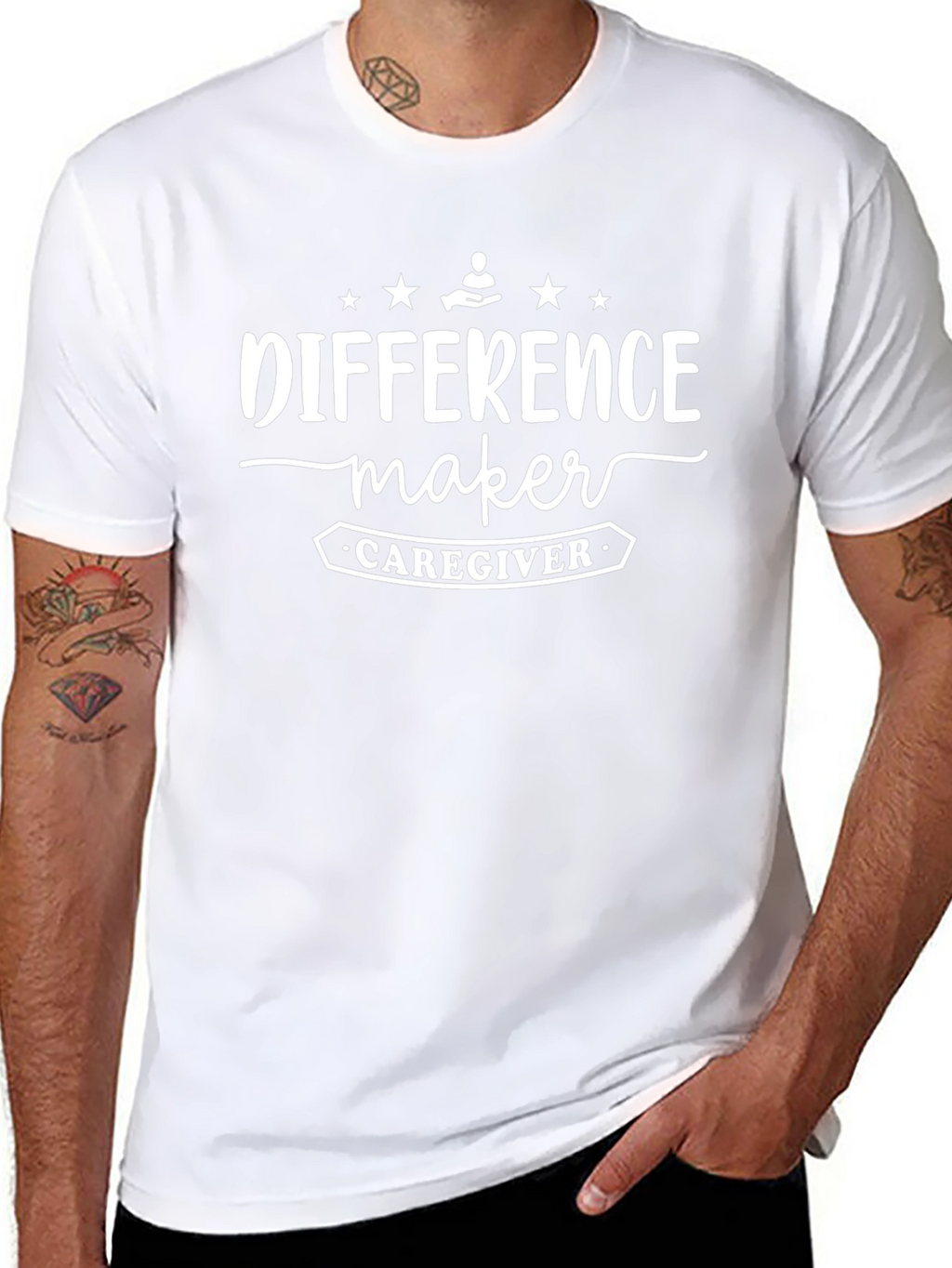 Difference Maker Caregiver Graphic T-Shirt