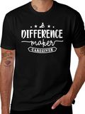 Difference Maker Caregiver Graphic T-Shirt