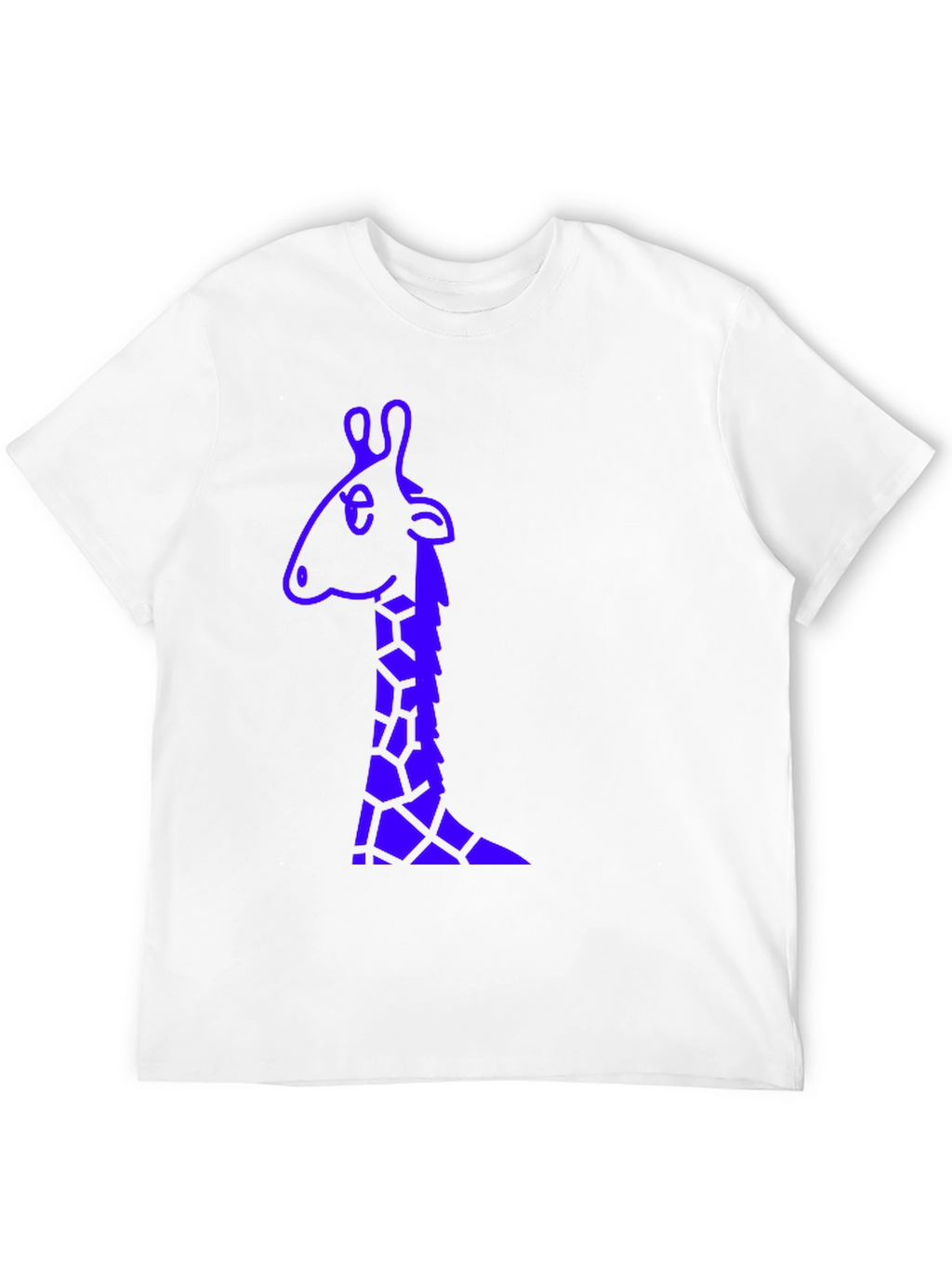 Giraffe Graphic T-Shirt - Mens Black Tee