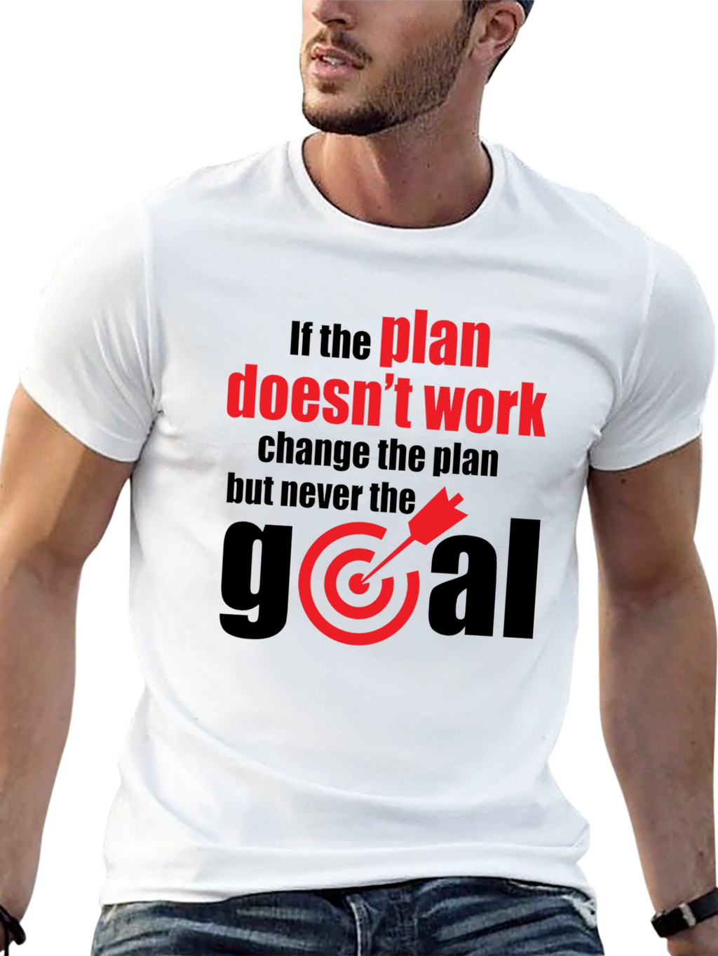 Goal-Oriented Graphic Tee