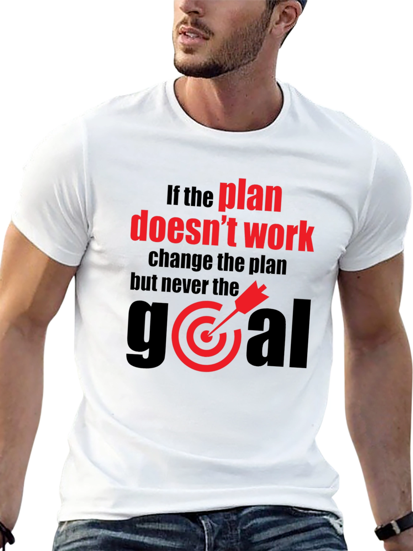 Goal-Oriented Graphic Tee