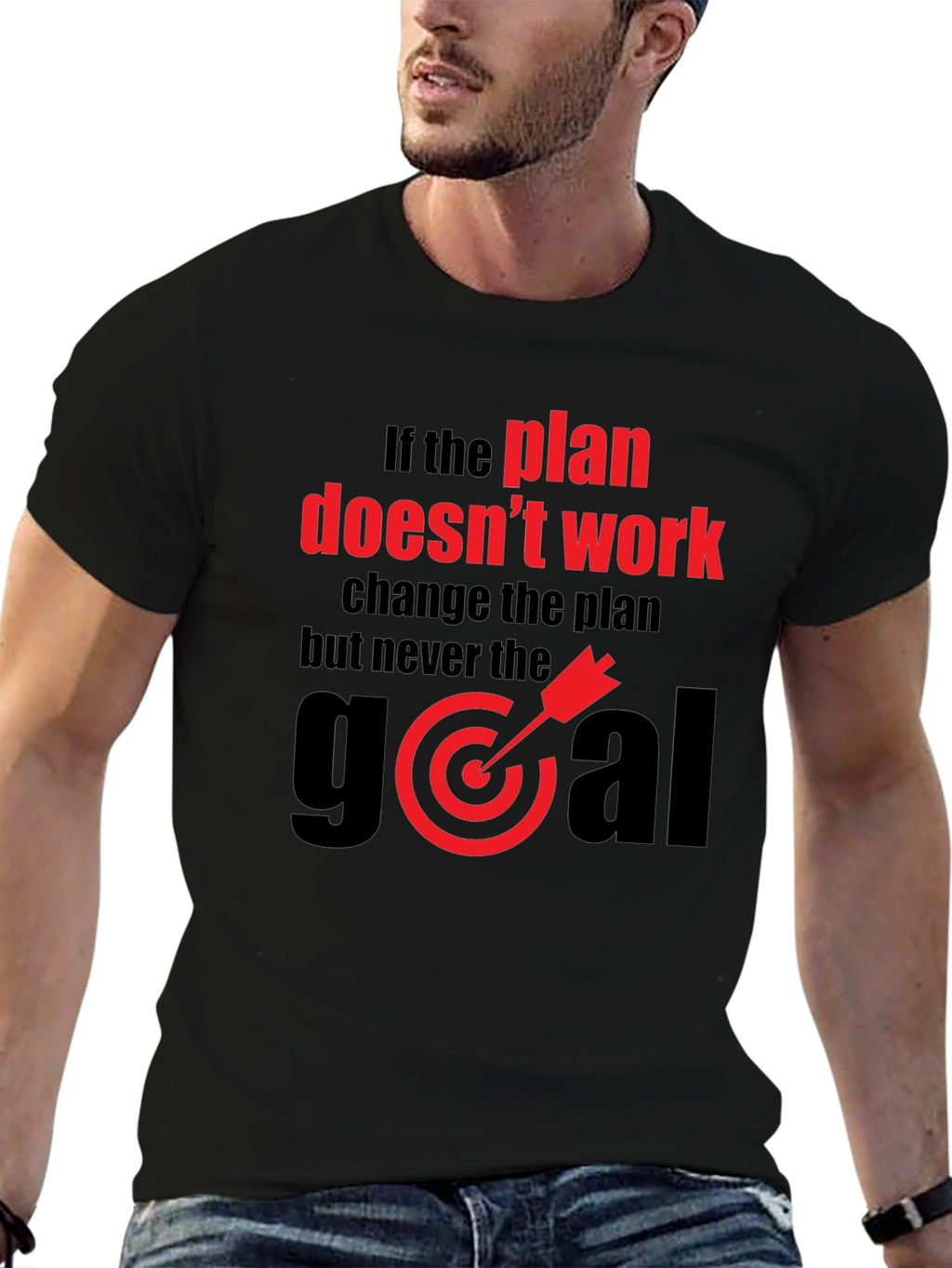 Goal-Oriented Graphic Tee