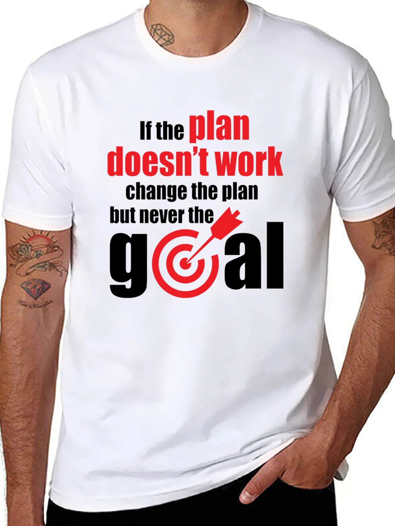 Goal-Oriented Graphic Tee