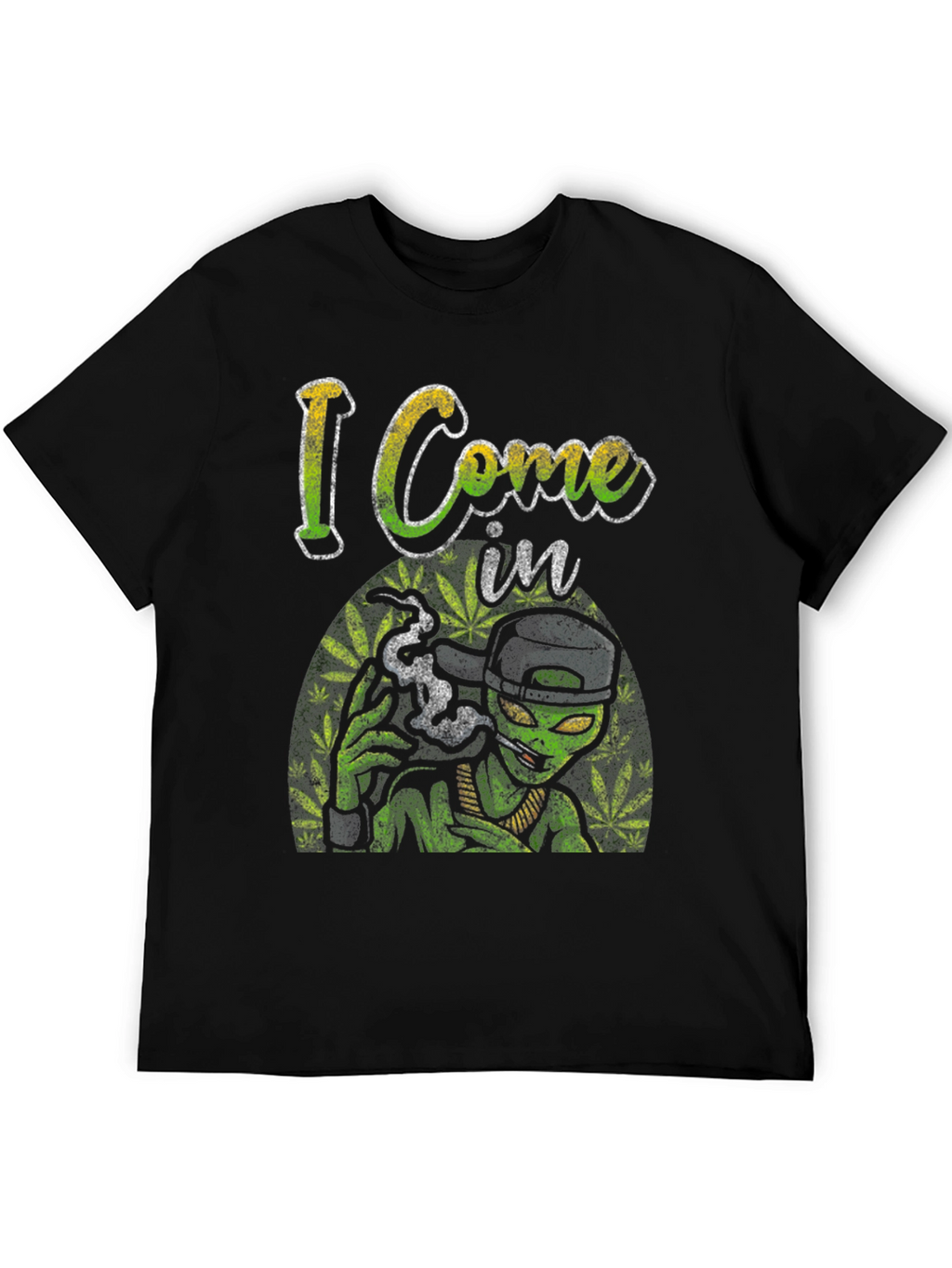 I Come in Peace Alien T-Shirt