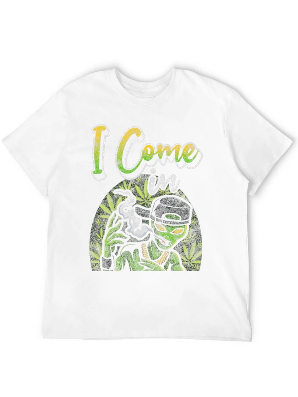 I Come in Peace Alien T-Shirt