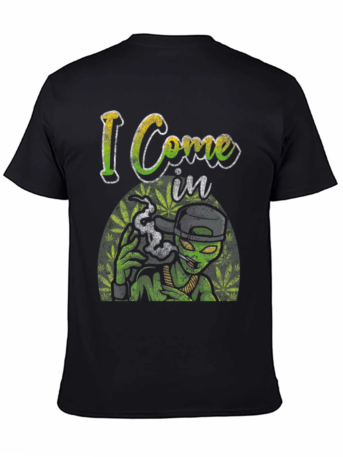 I Come in Peace Alien T-Shirt