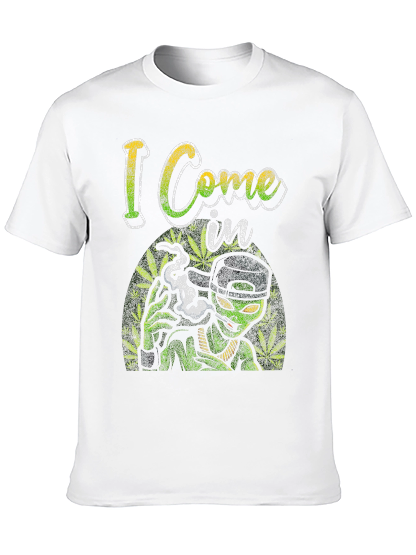 I Come in Peace Alien T-Shirt