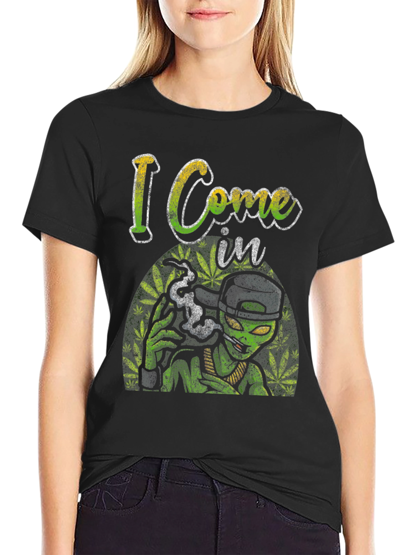 I Come in Peace Alien T-Shirt