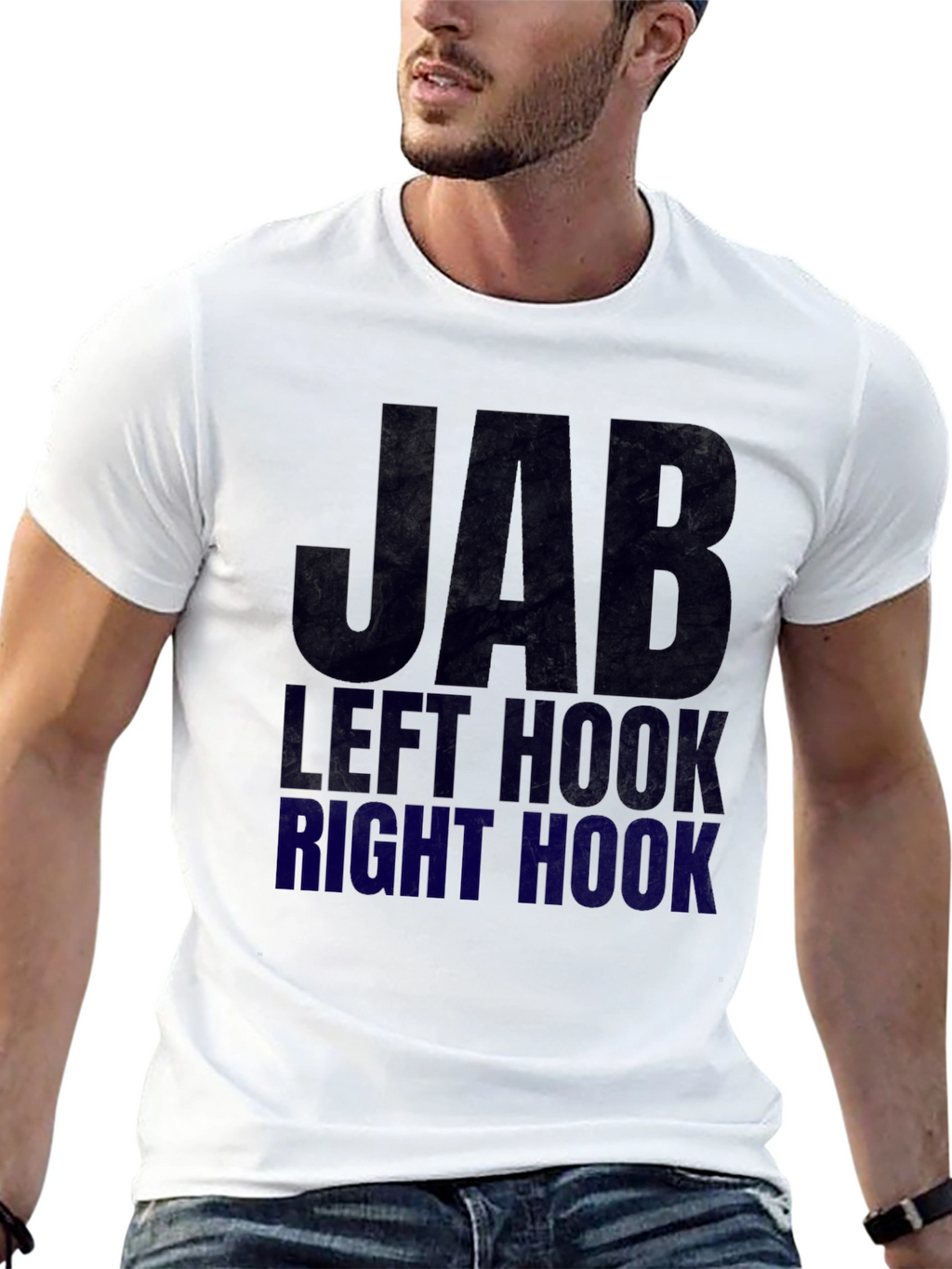 Jab Left Hook Right Hook Boxing T-Shirt