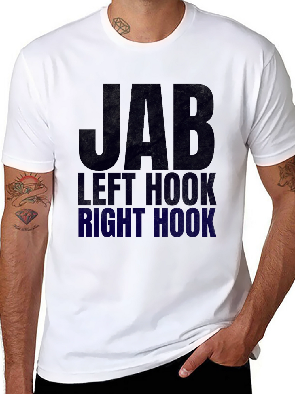 Jab Left Hook Right Hook Boxing T-Shirt