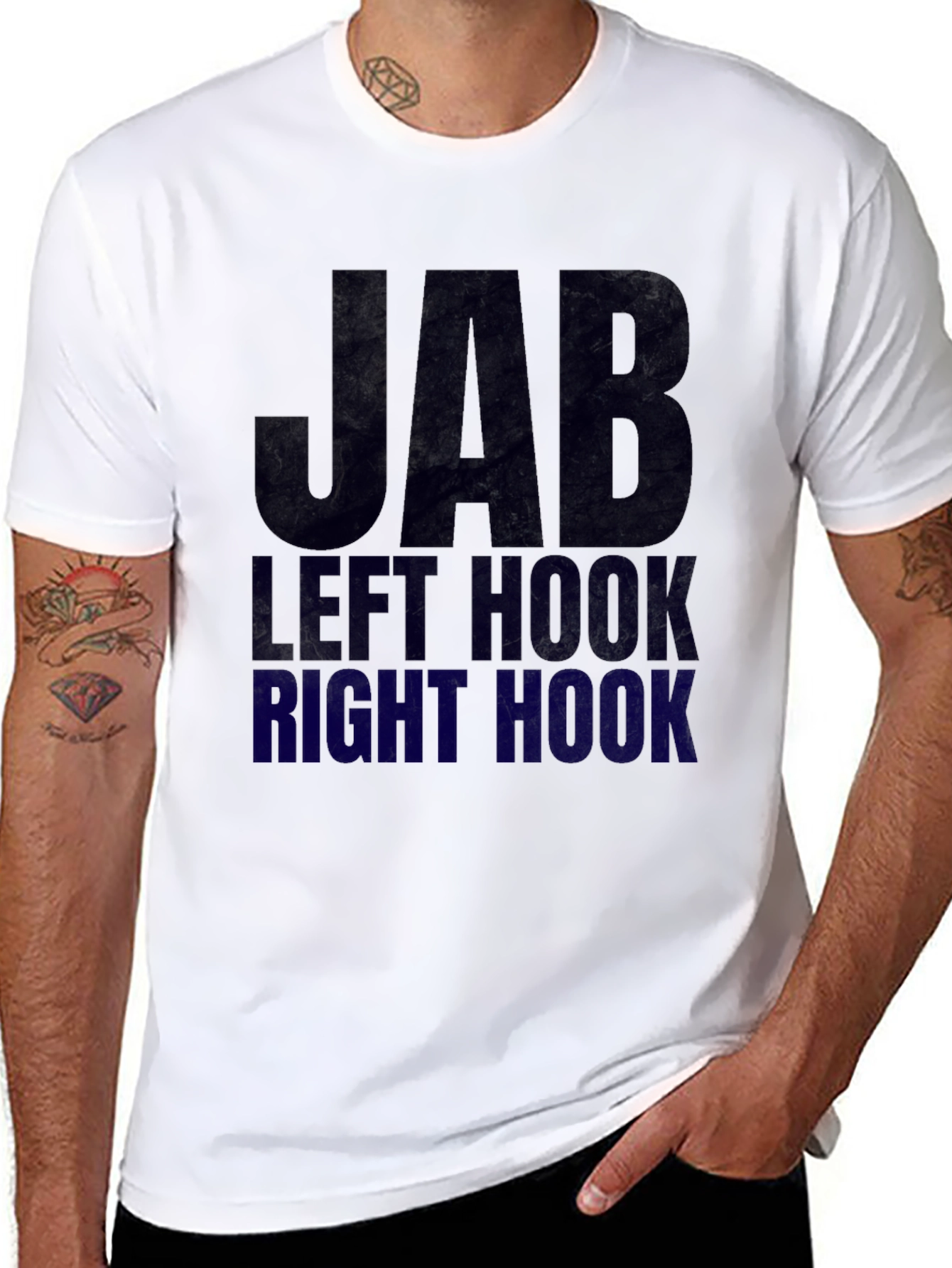 Jab Left Hook Right Hook Boxing T-Shirt