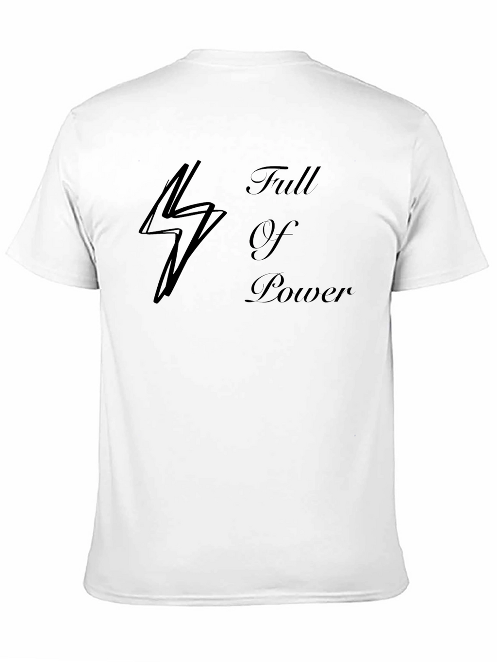 Full of Power Black T-Shirt
