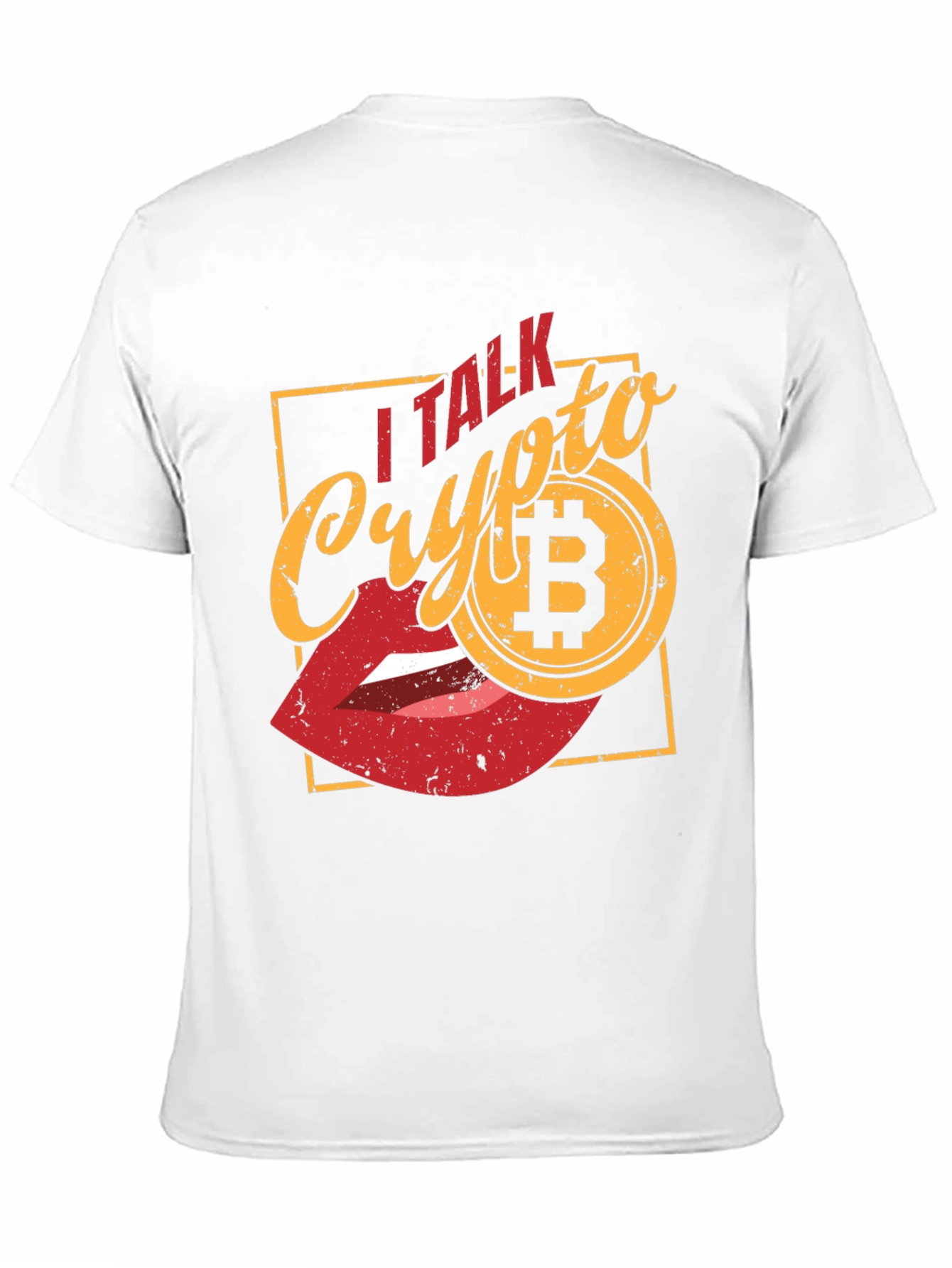I Talk Crypto Bitcoin Graphic T-Shirt