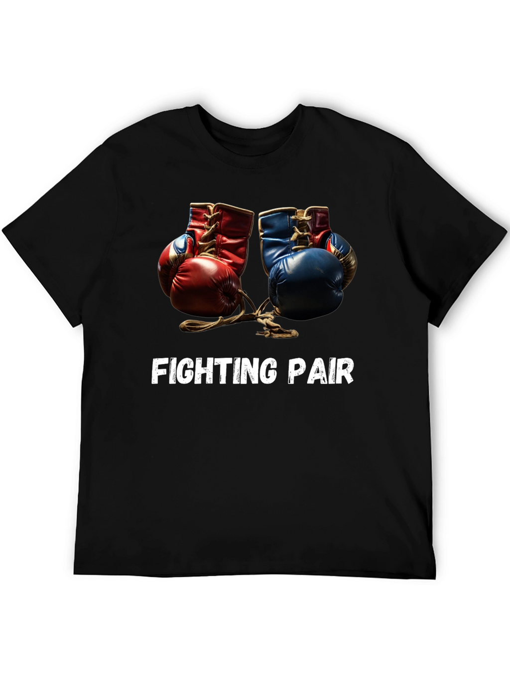 Fighting Pair Boxing Gloves Graphic Tee