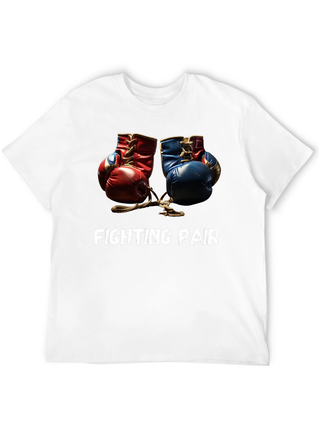 Fighting Pair Boxing Gloves Graphic Tee