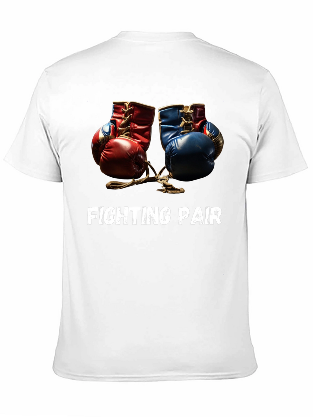 Fighting Pair Boxing Gloves Graphic Tee