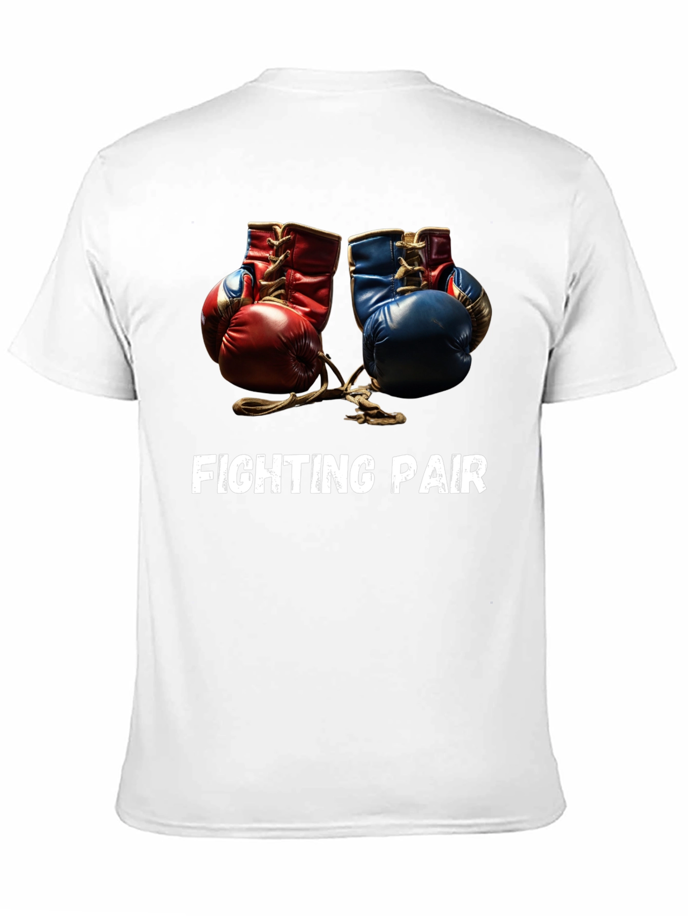Fighting Pair Boxing Gloves Graphic Tee