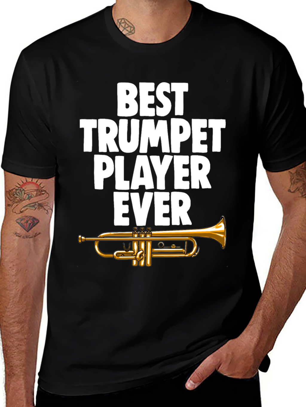 Best Trumpet Player Ever Graphic Tee