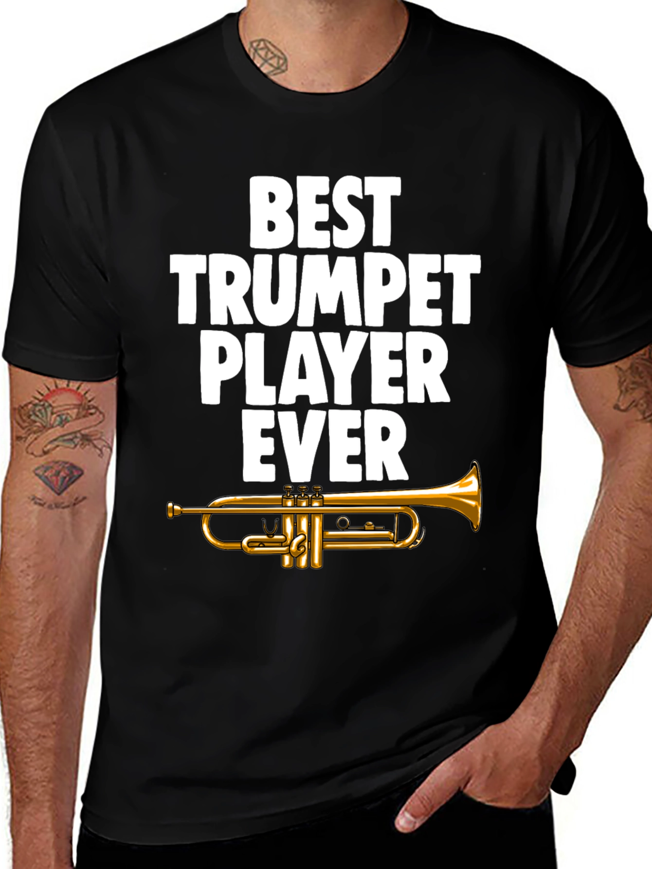 Best Trumpet Player Ever Graphic Tee