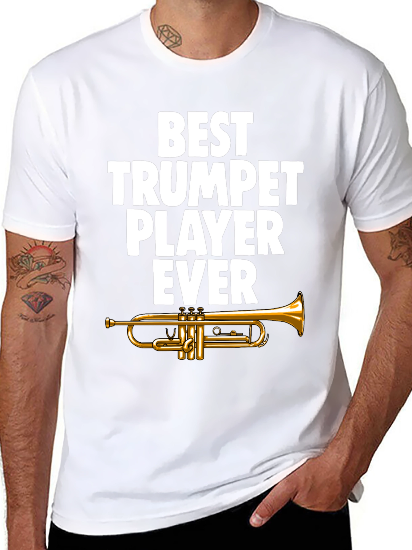 Best Trumpet Player Ever Graphic Tee