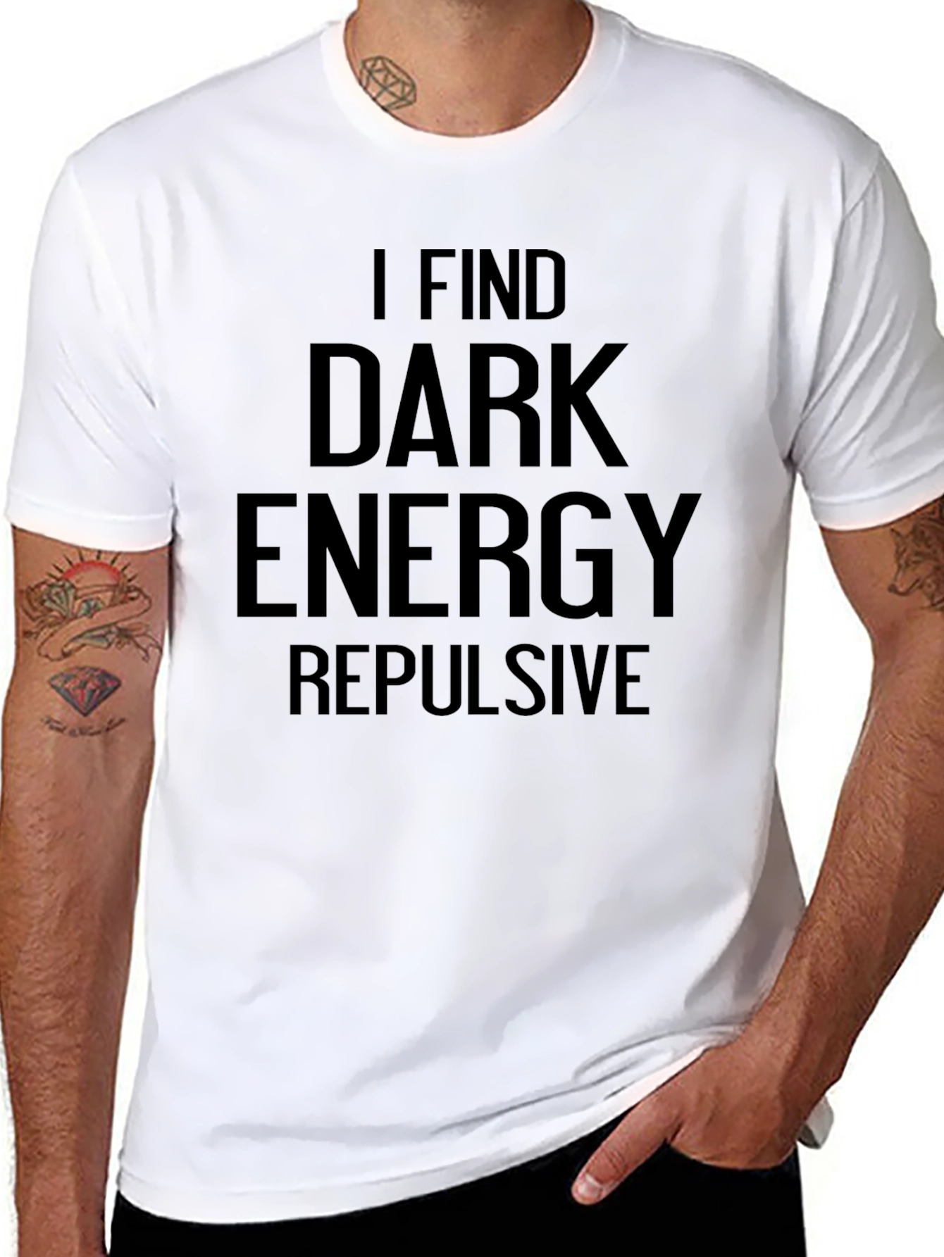 Dark Energy Repulsive Graphic T-Shirt