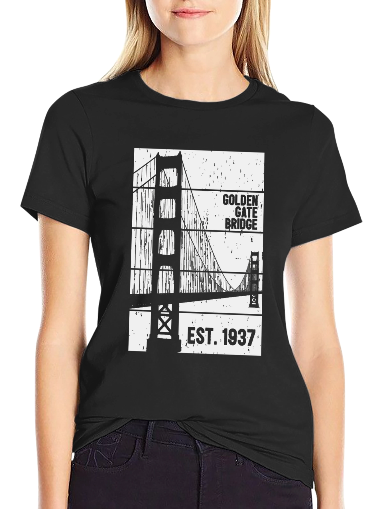 Golden Gate Bridge Est. 1937 Graphic T-Shirt