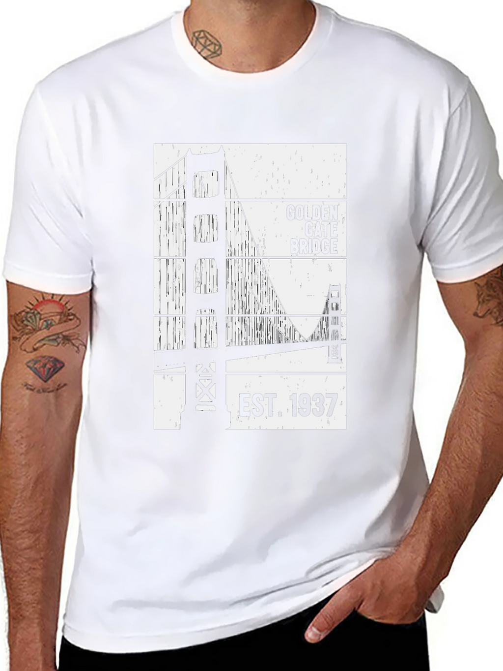 Golden Gate Bridge Est. 1937 Graphic T-Shirt