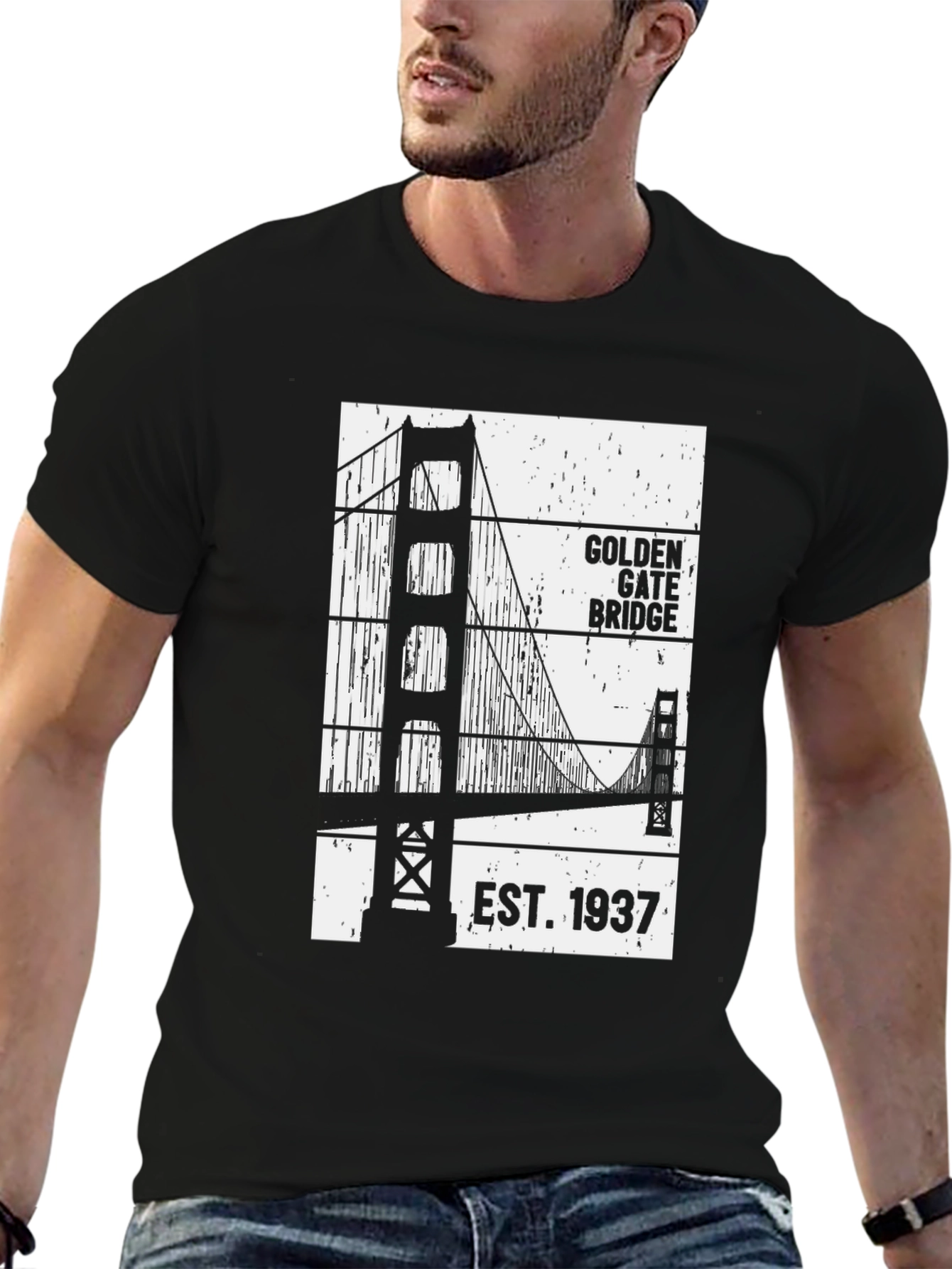 Golden Gate Bridge Est. 1937 Graphic T-Shirt