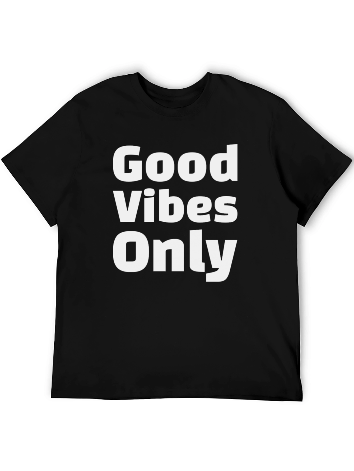Good Vibes Only Graphic Tee - Stylish Casual Wear