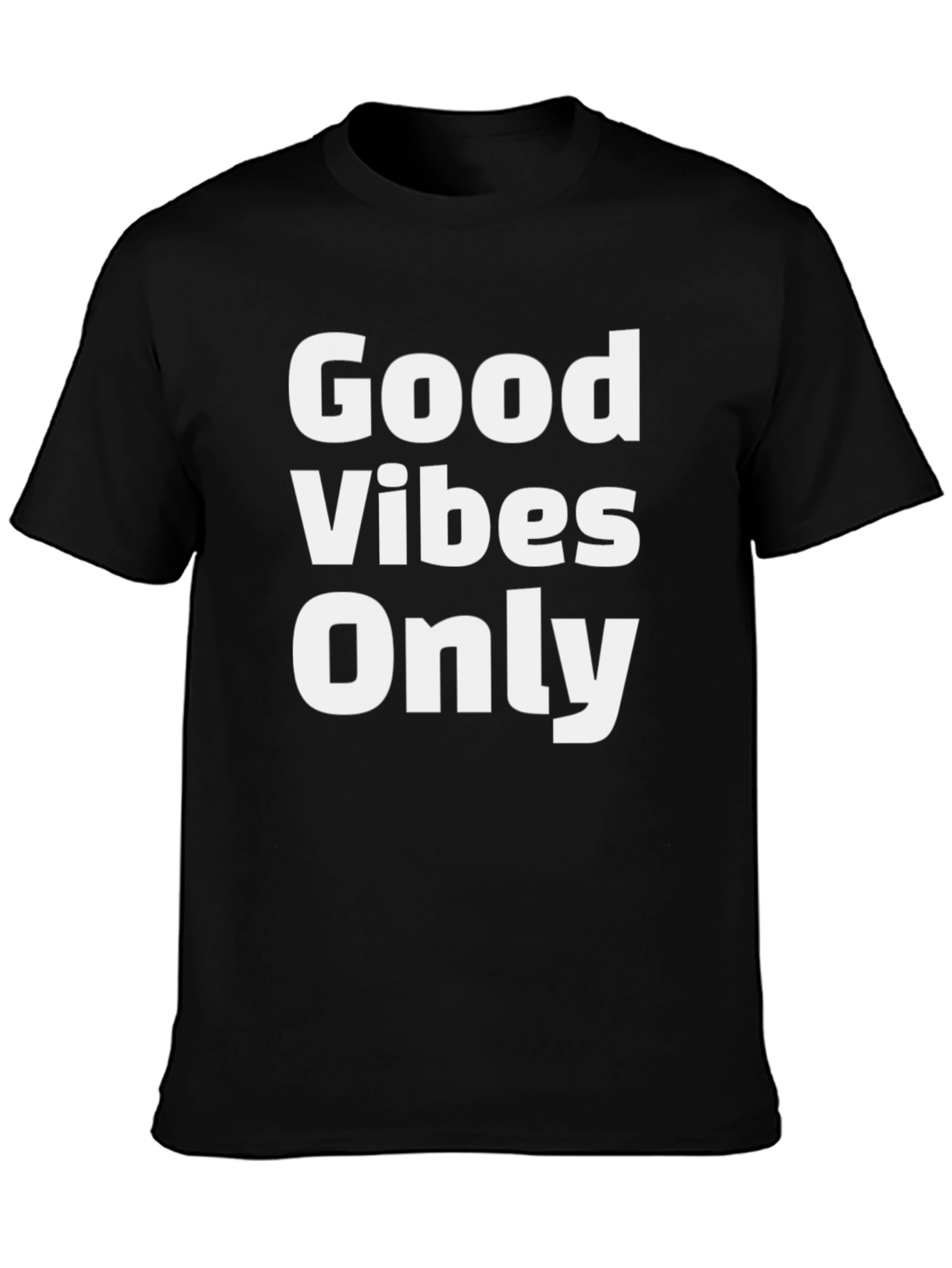 Good Vibes Only Graphic Tee - Stylish Casual Wear