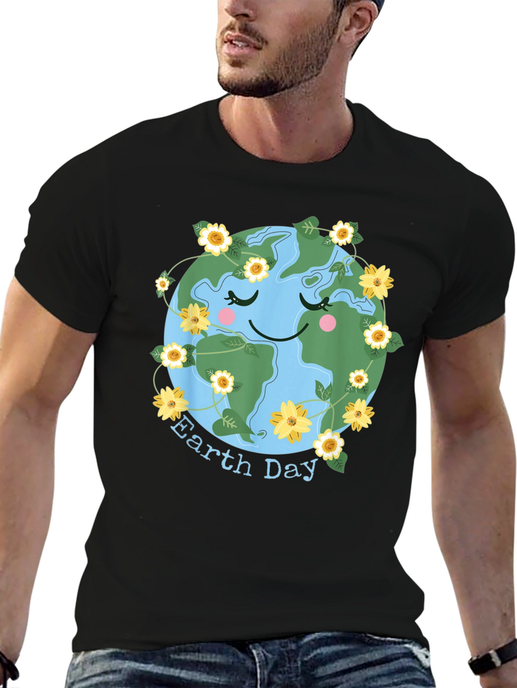 Earth Day T-Shirt Cute Planet Graphic Tee