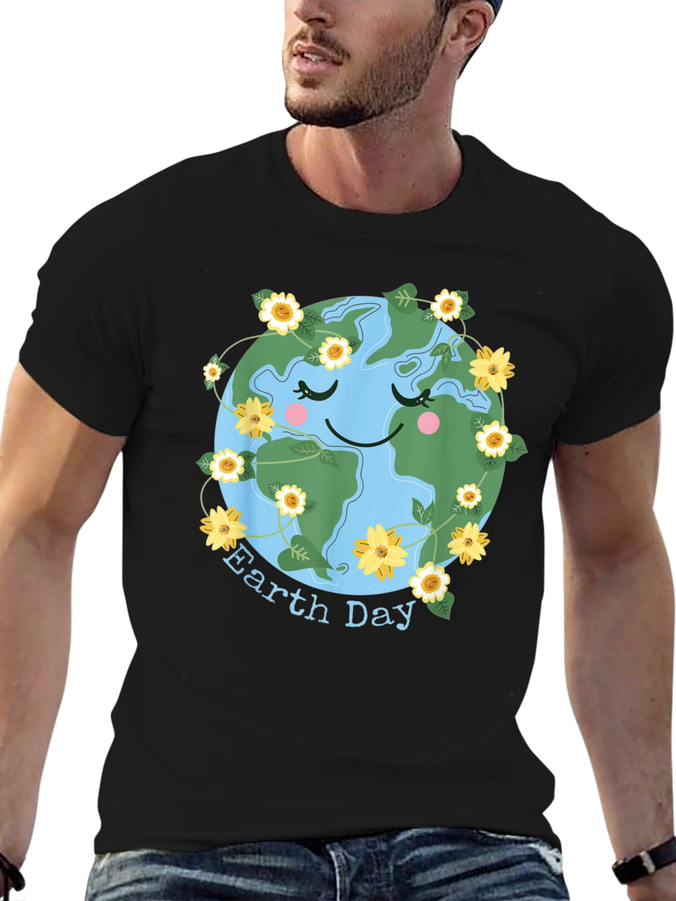 Earth Day T-Shirt Cute Planet Graphic Tee