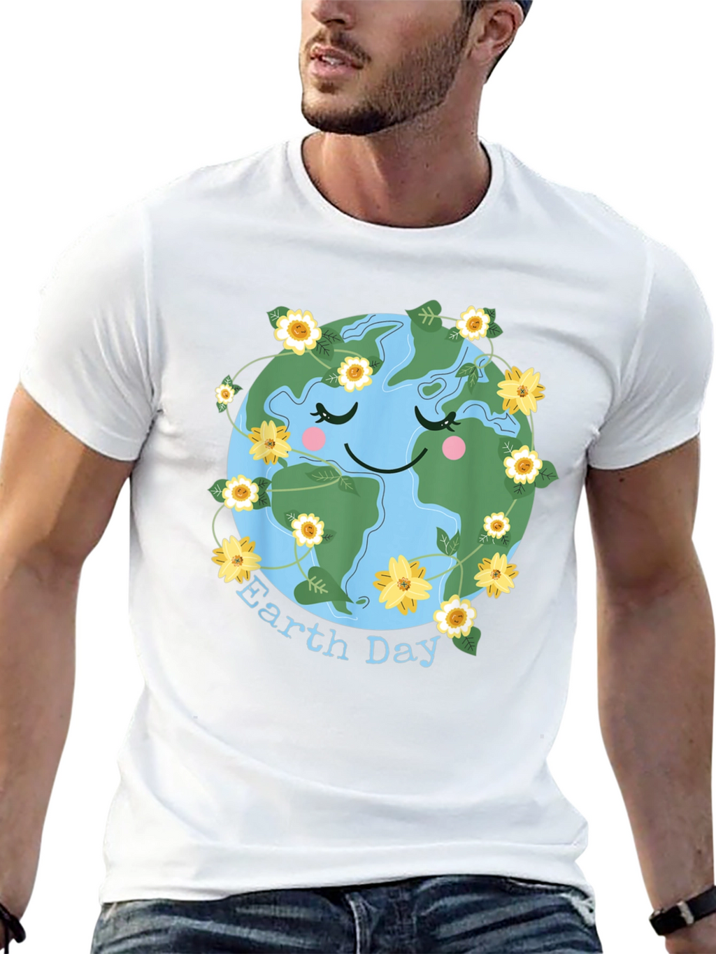 Earth Day T-Shirt Cute Planet Graphic Tee