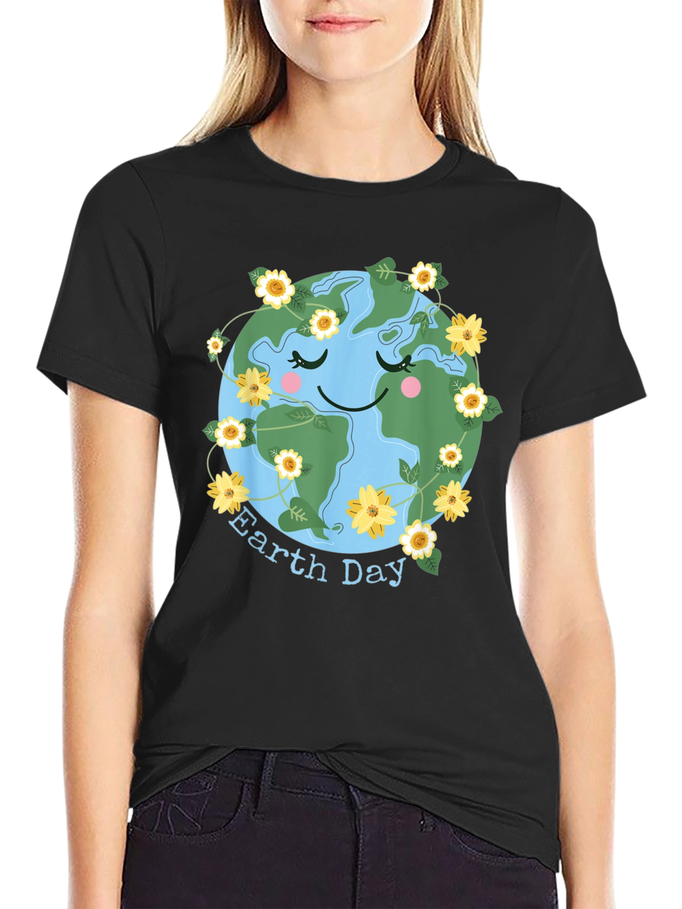 Earth Day T-Shirt Cute Planet Graphic Tee