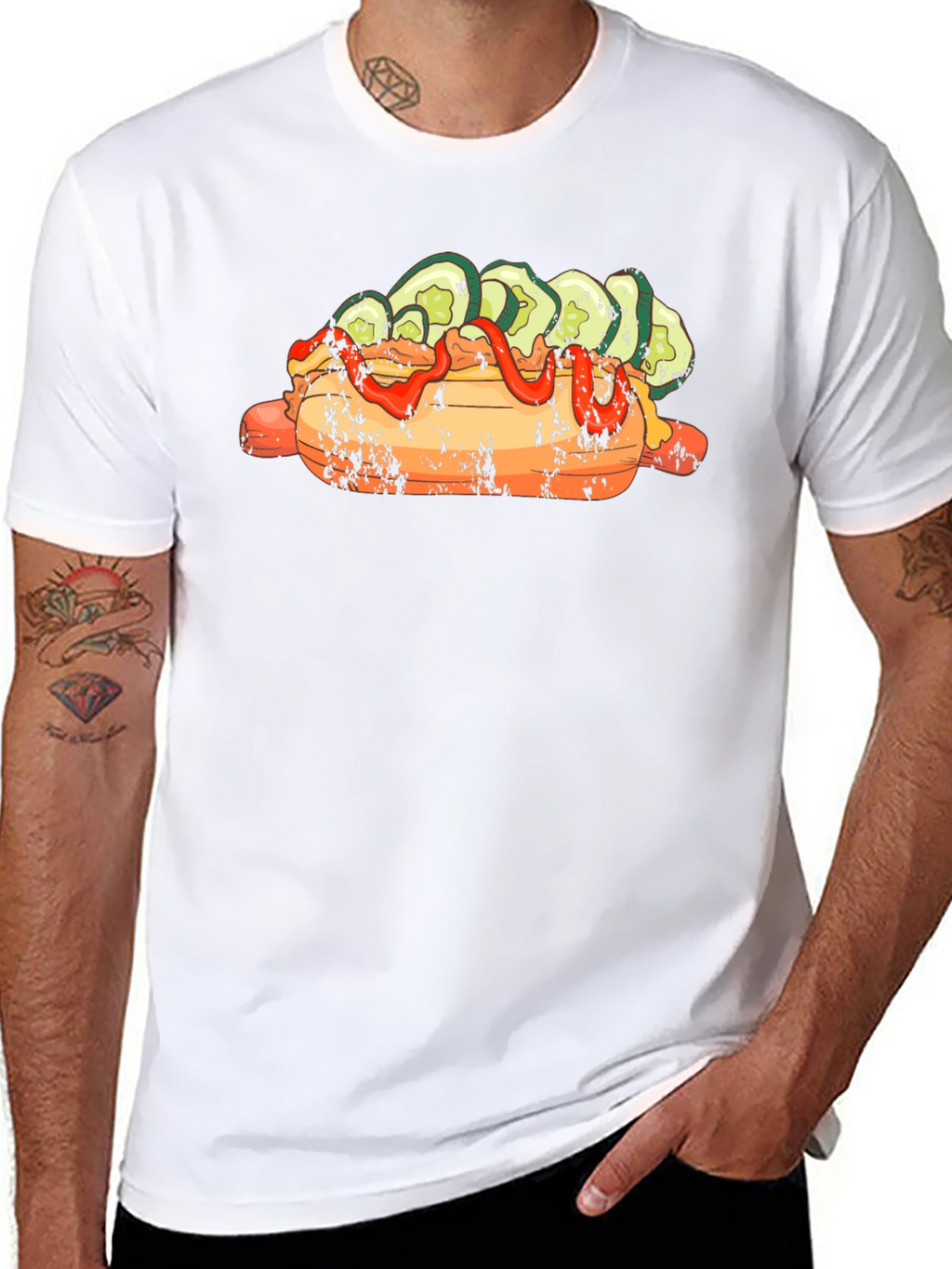 Hot Dog Graphic T-Shirt