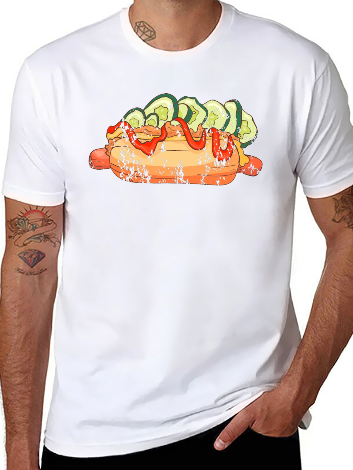 Hot Dog Graphic T-Shirt