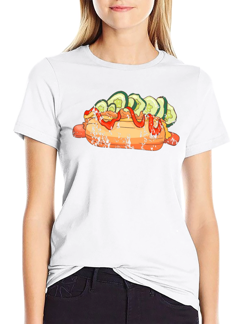 Hot Dog Graphic T-Shirt