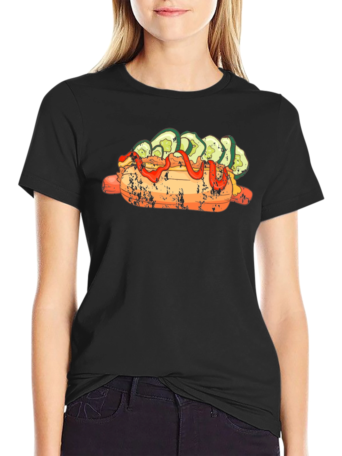Hot Dog Graphic T-Shirt