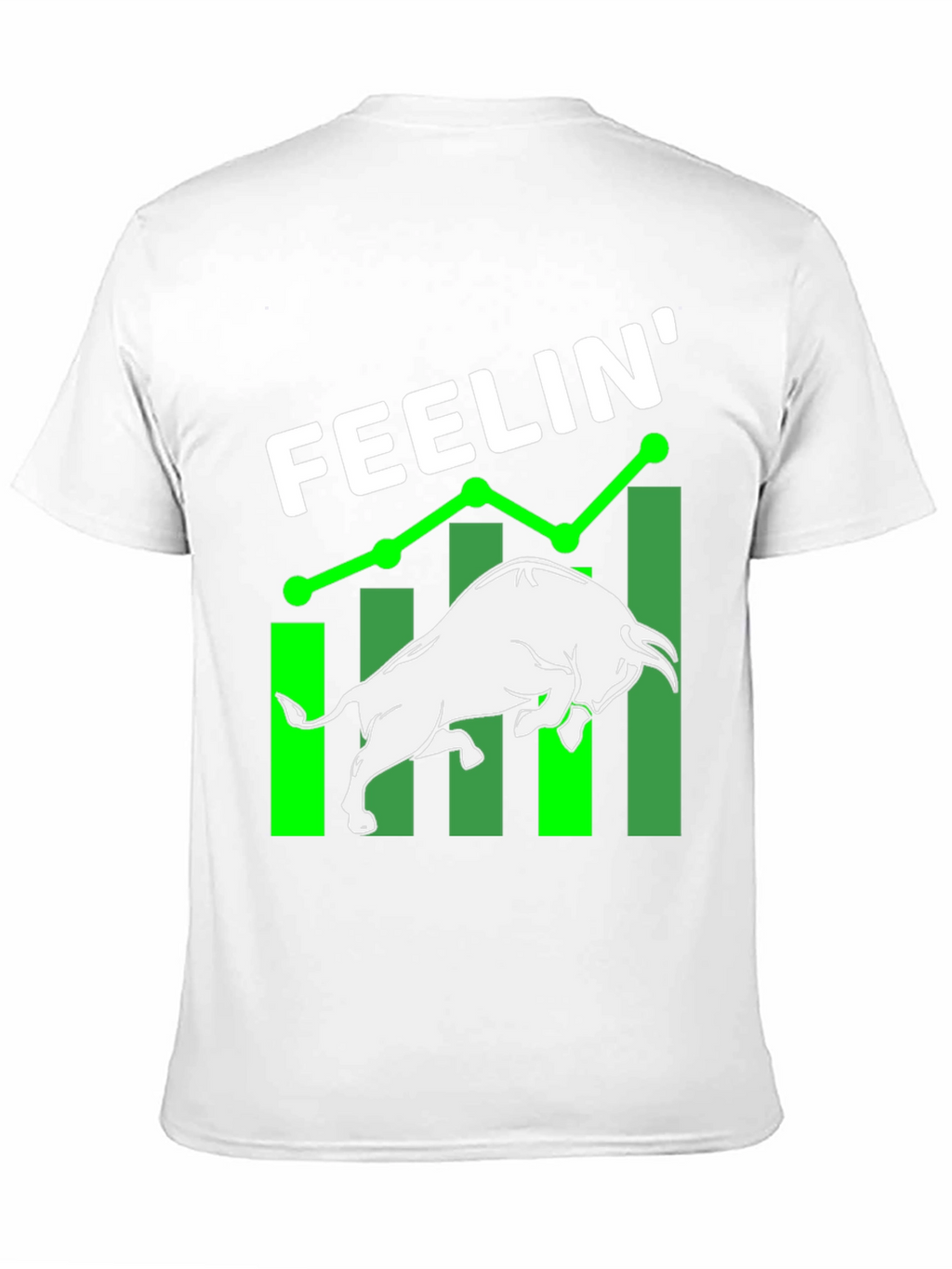 Feelin Bullish Black Graphic Tee