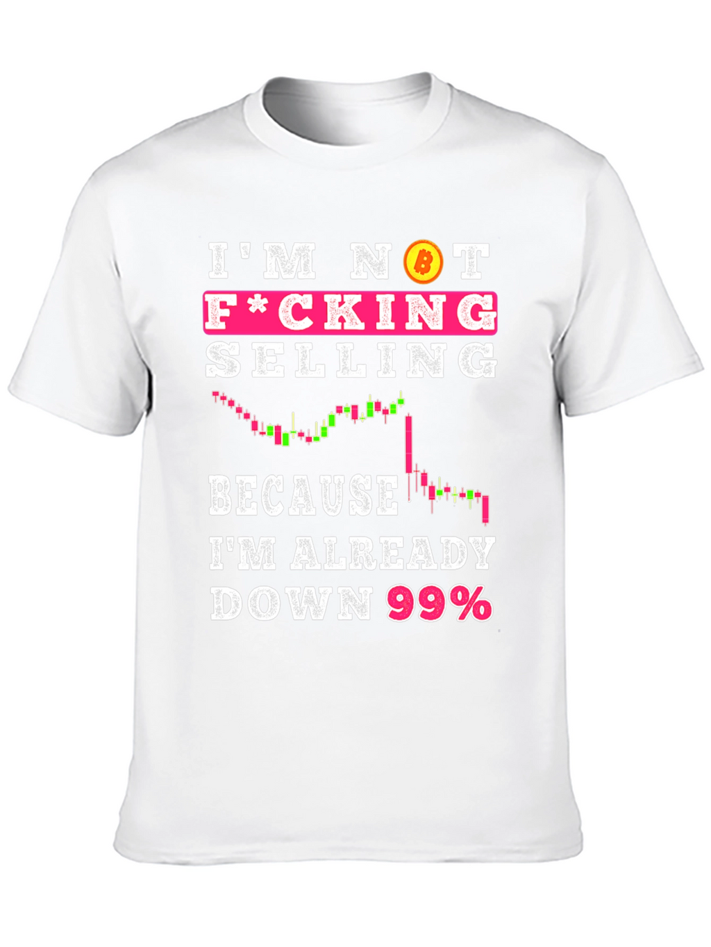 Bitcoin Crypto Im Not Selling Black T-Shirt