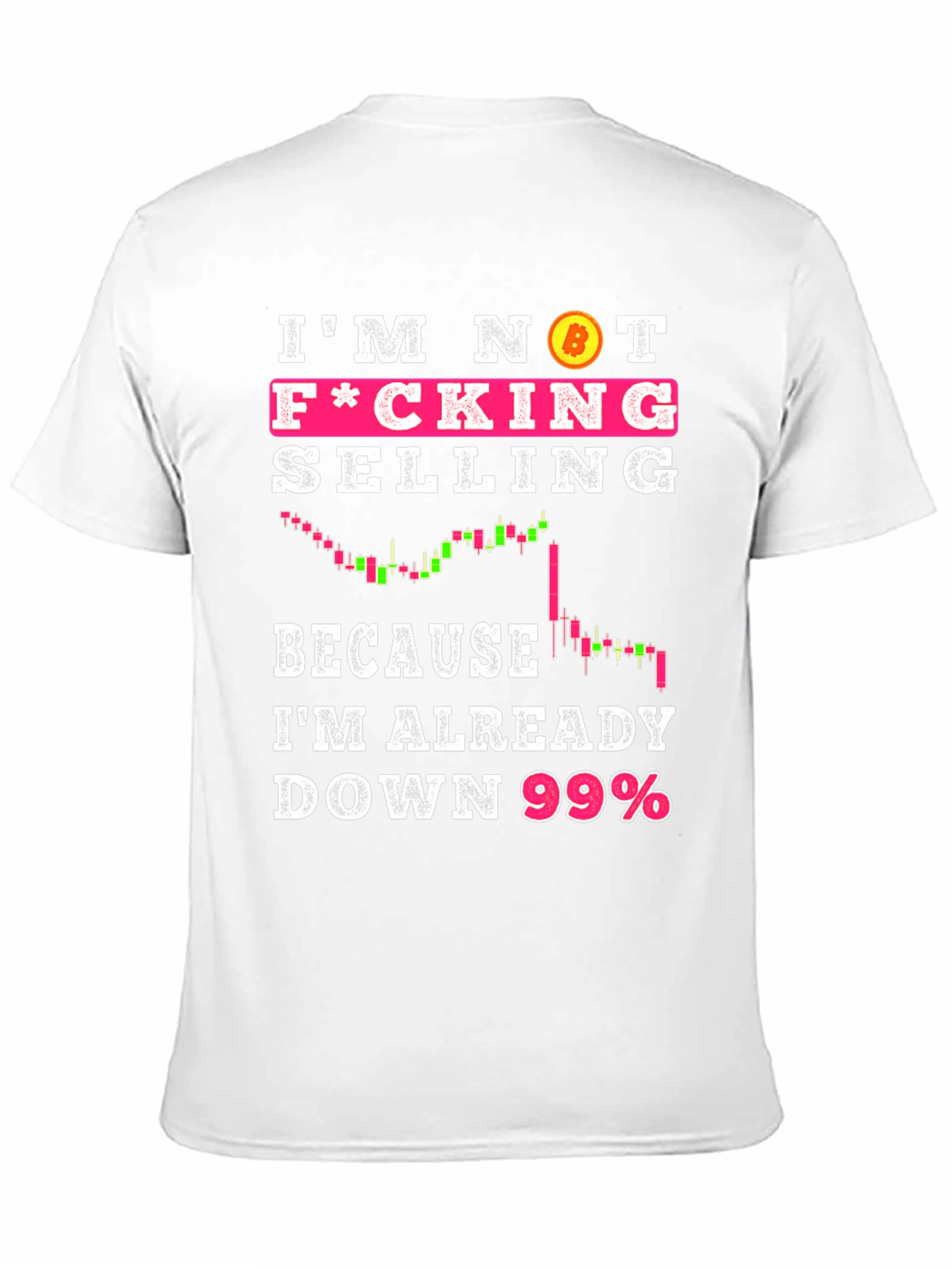 Bitcoin Crypto Im Not Selling Black T-Shirt