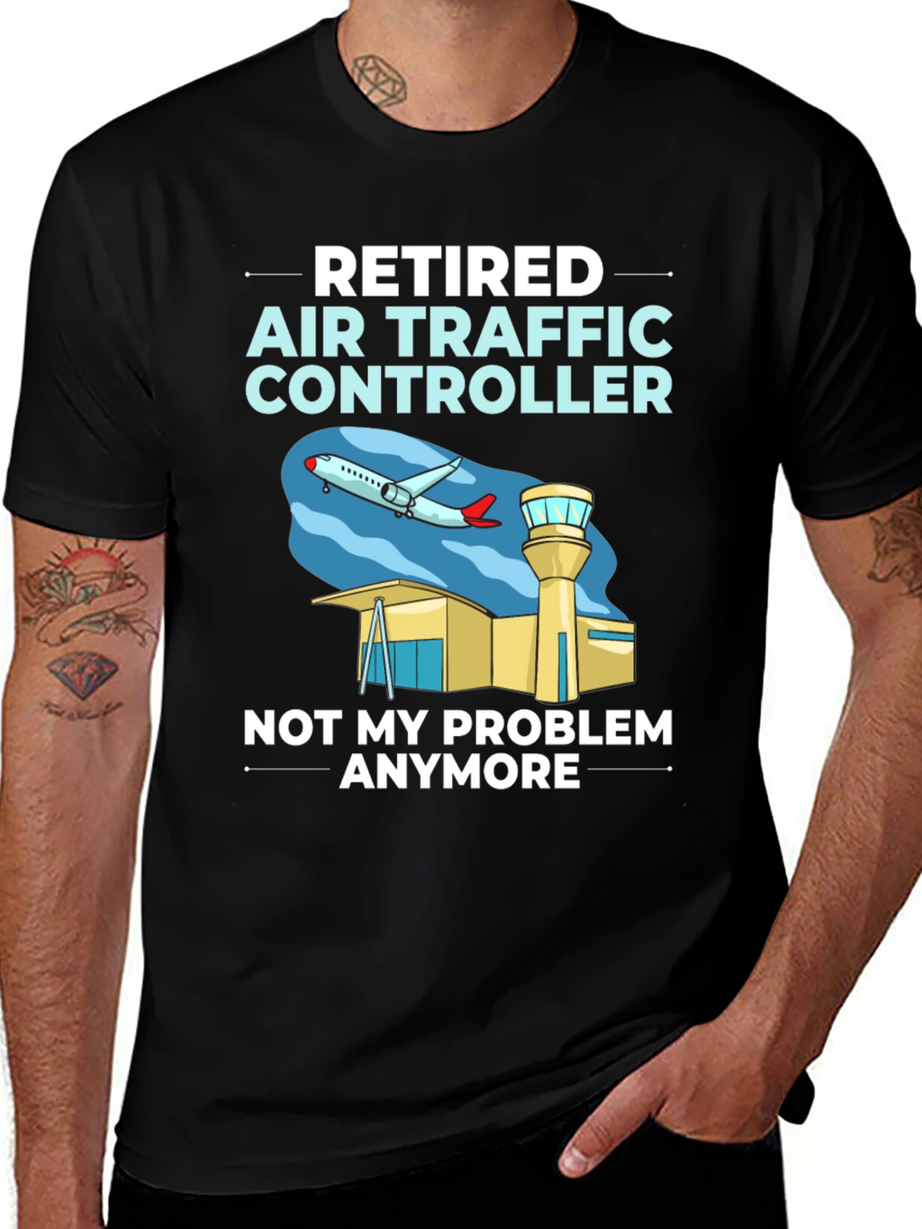 Retired Air Traffic Controller T-Shirt