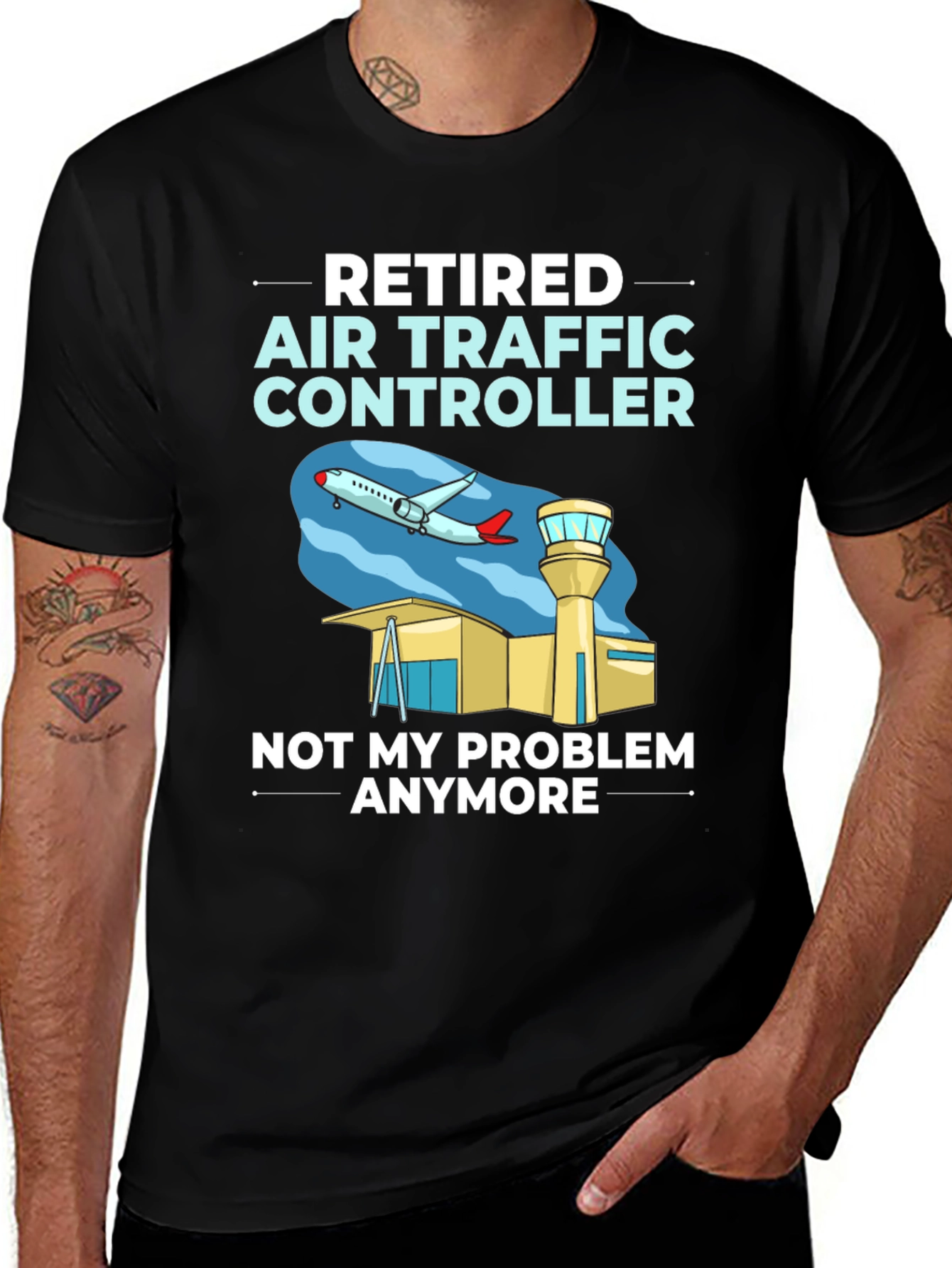 Retired Air Traffic Controller T-Shirt