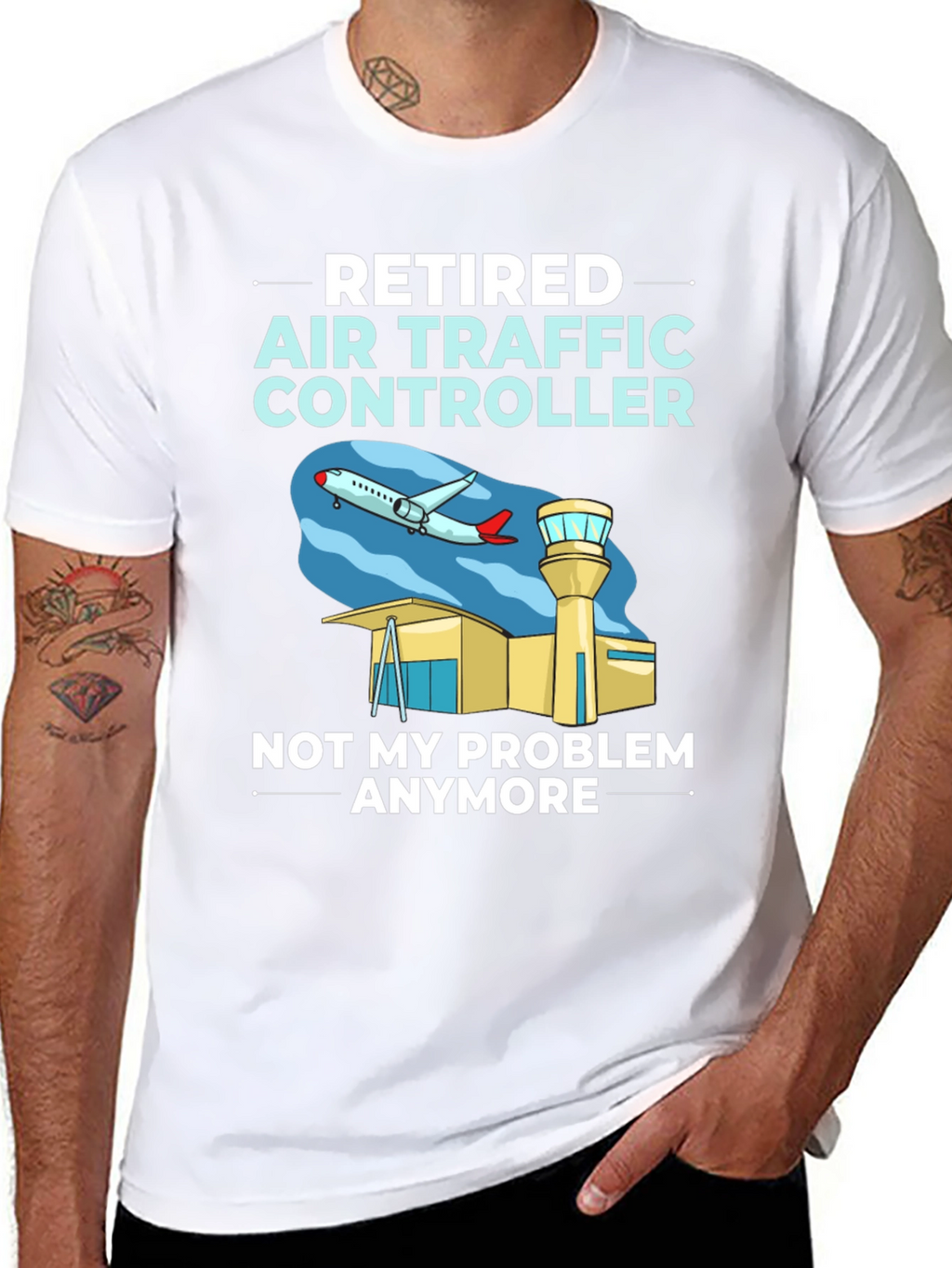 Retired Air Traffic Controller T-Shirt