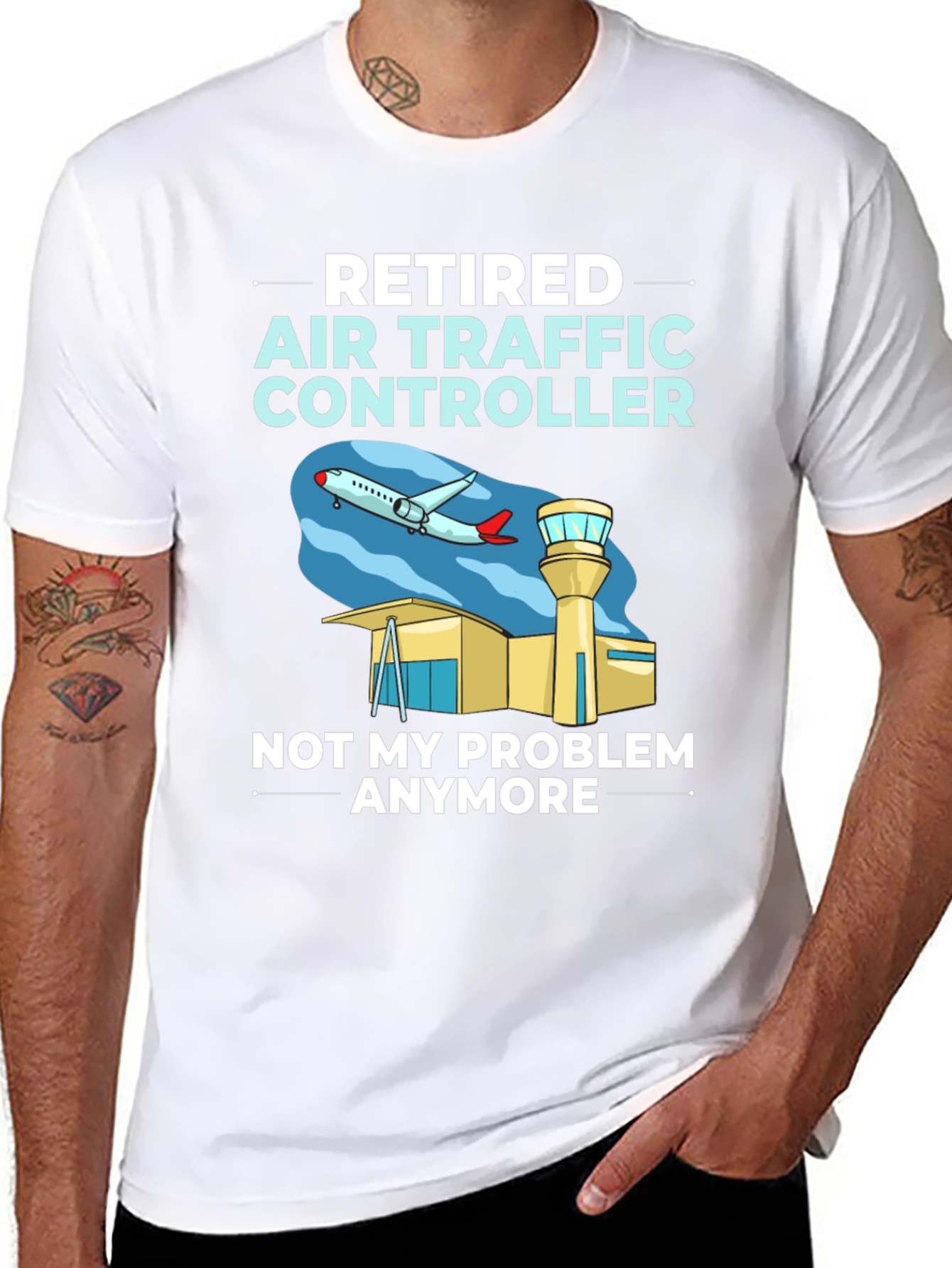 Retired Air Traffic Controller T-Shirt