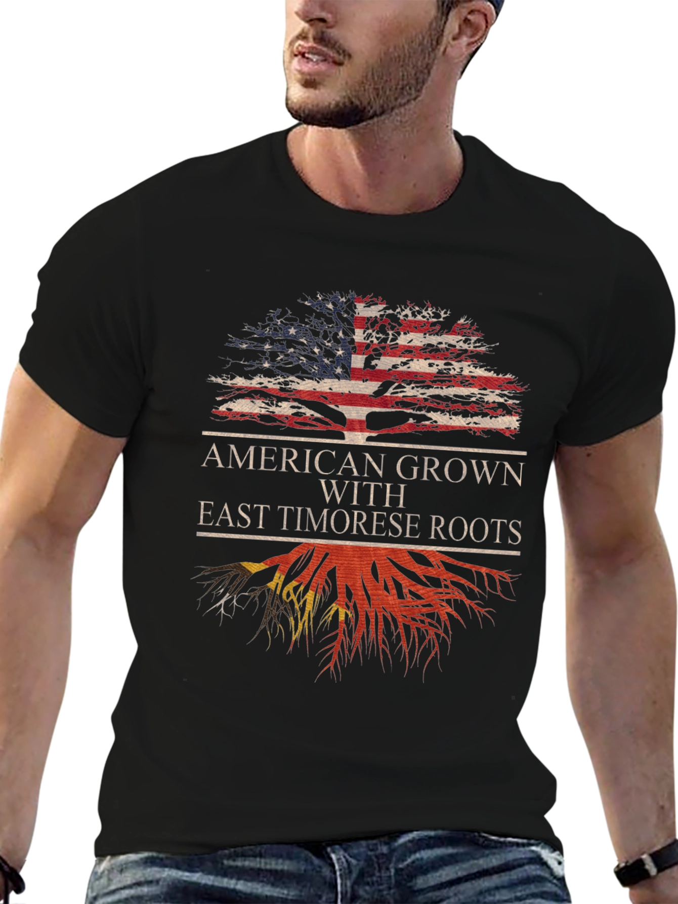 American Grown East Timorese Roots T-Shirt