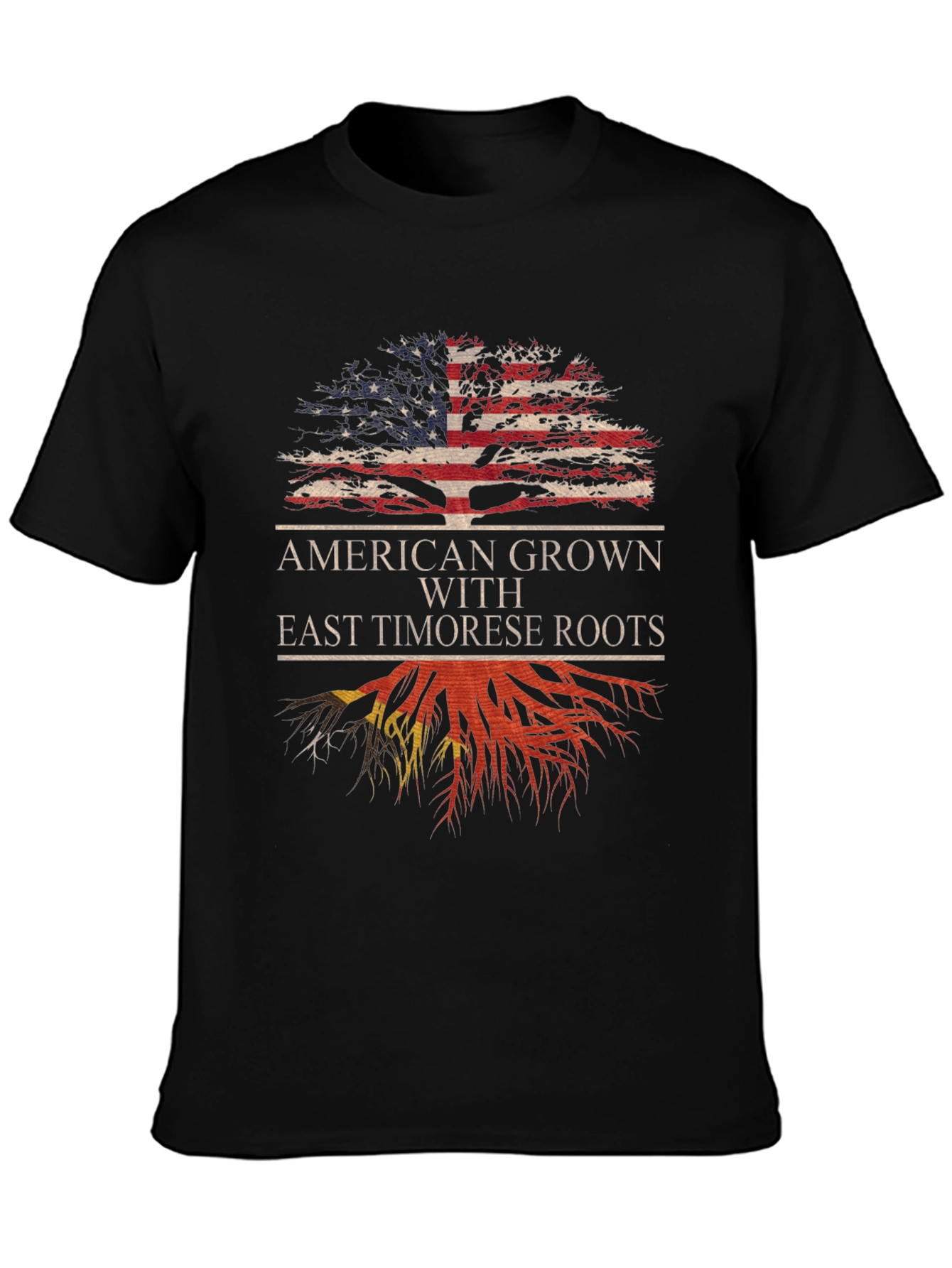 American Grown East Timorese Roots T-Shirt