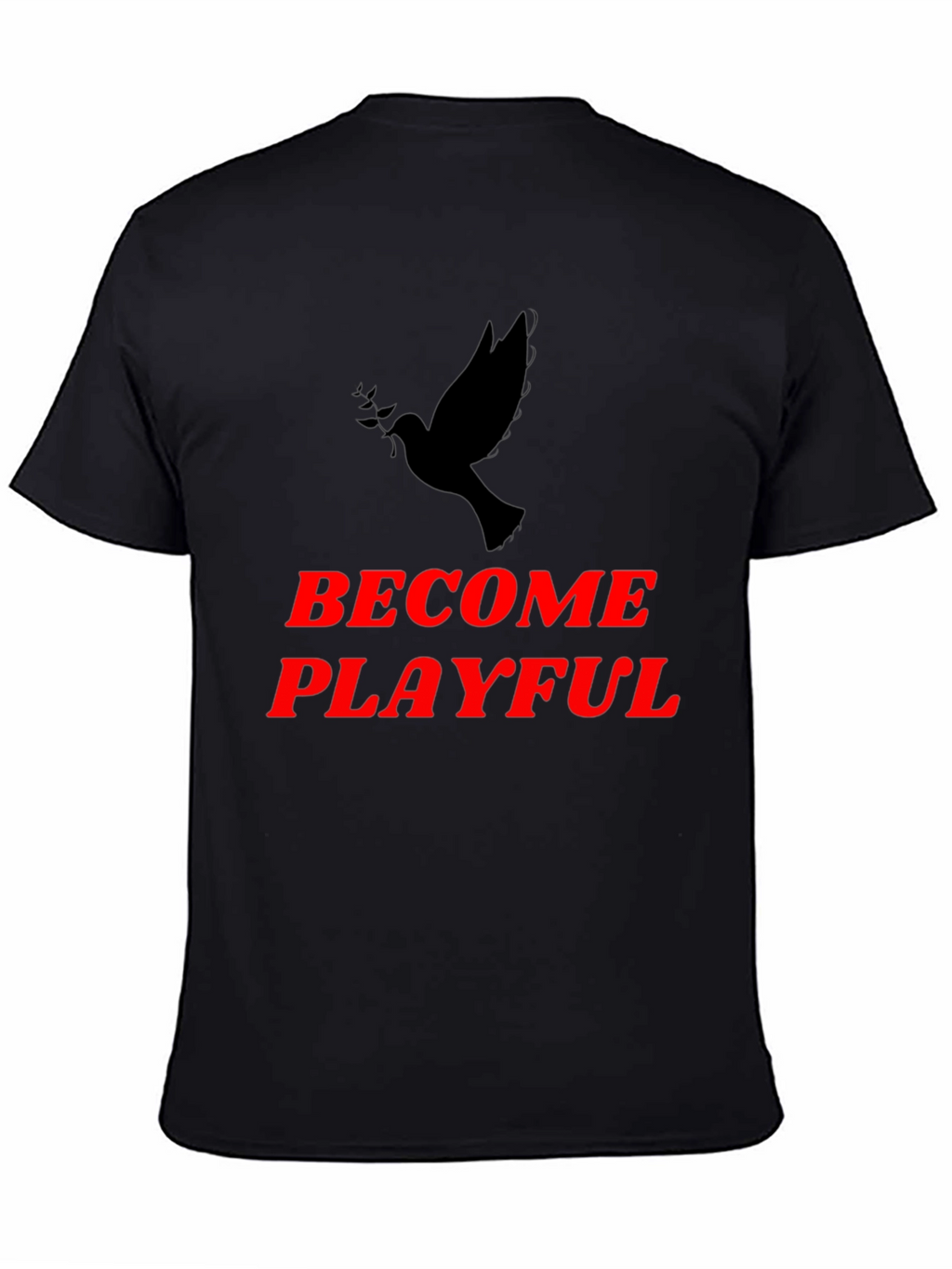 Become Playful Graphic T-Shirt - Black