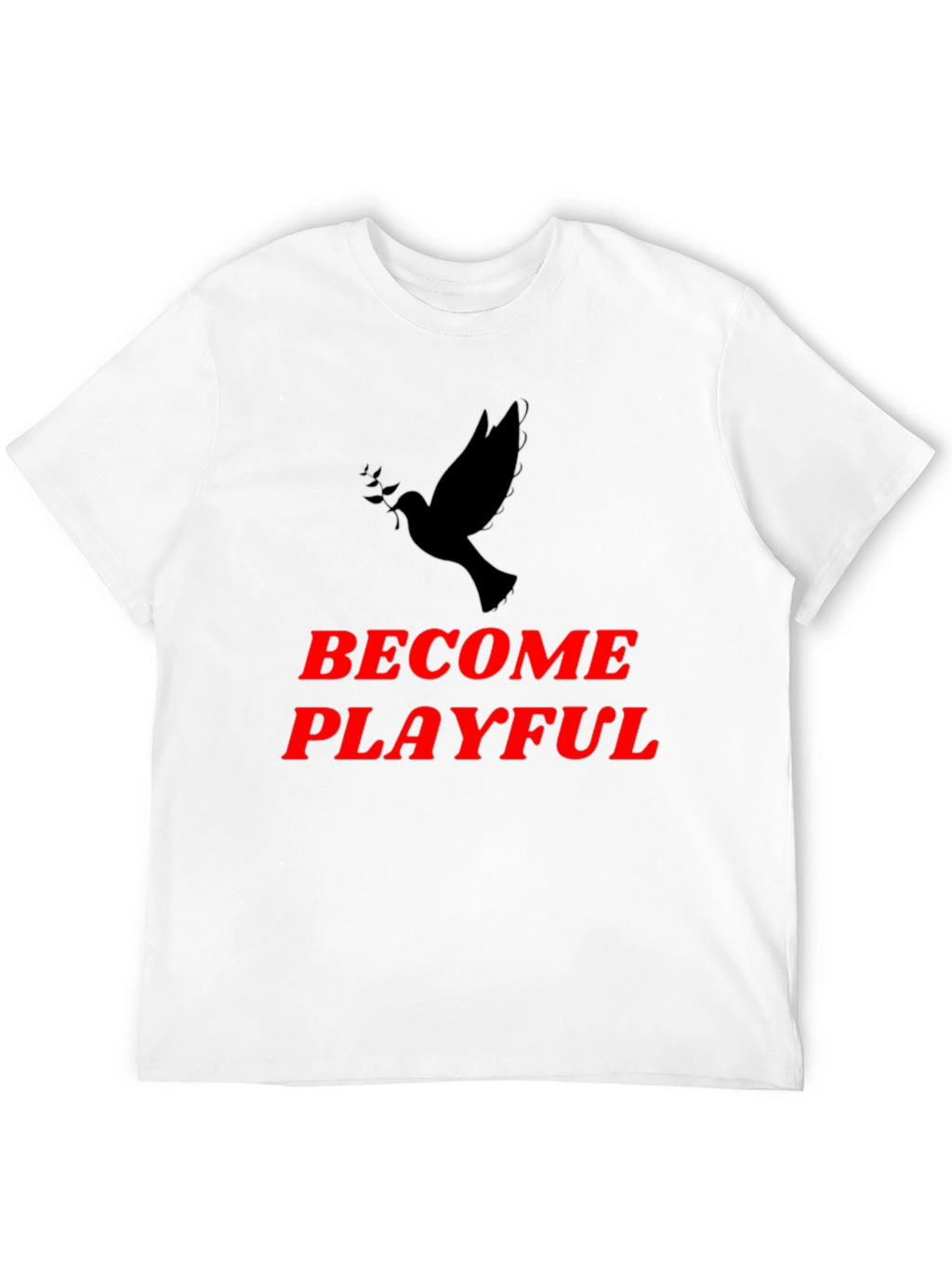 Become Playful Graphic T-Shirt - Black