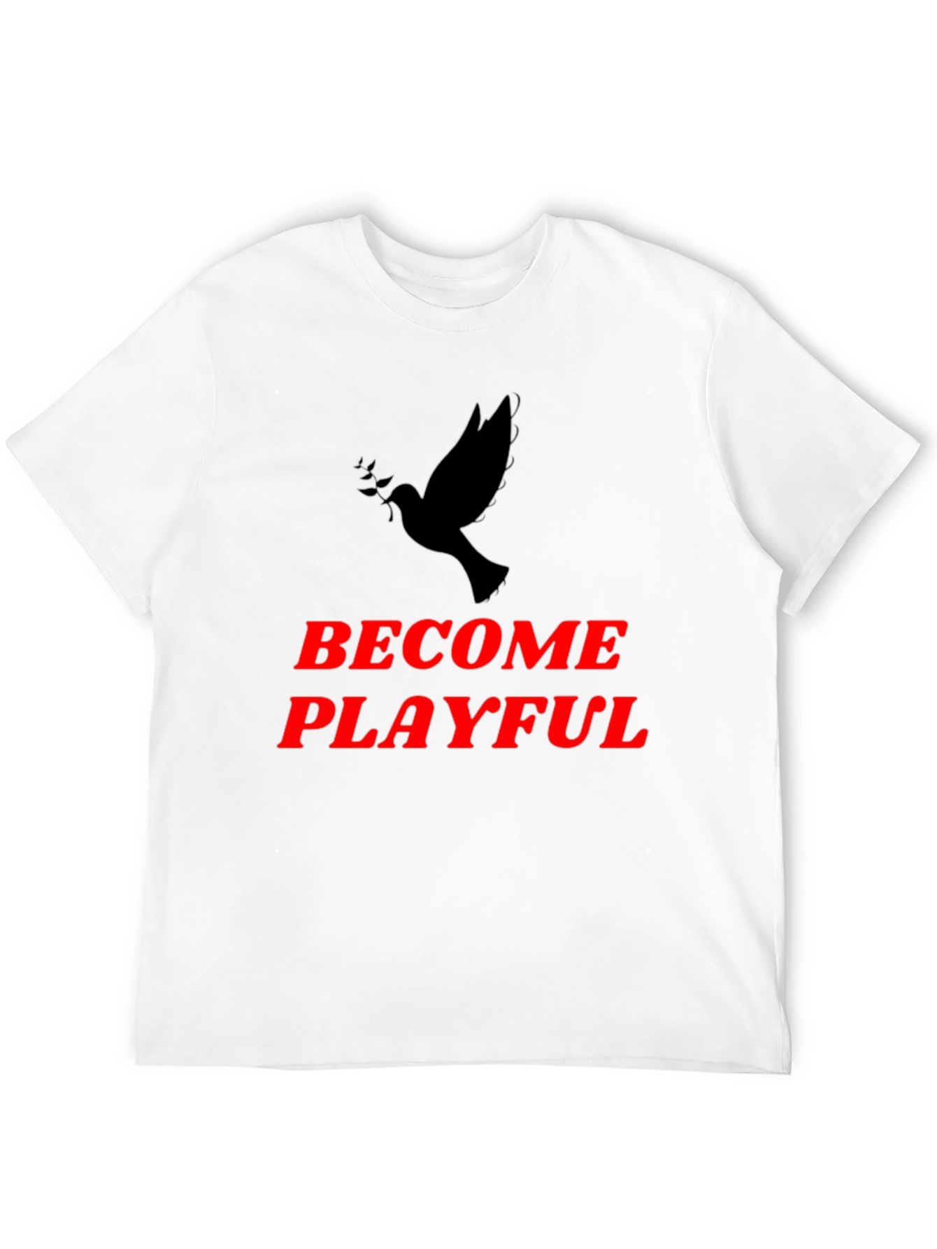 Become Playful Graphic T-Shirt - Black